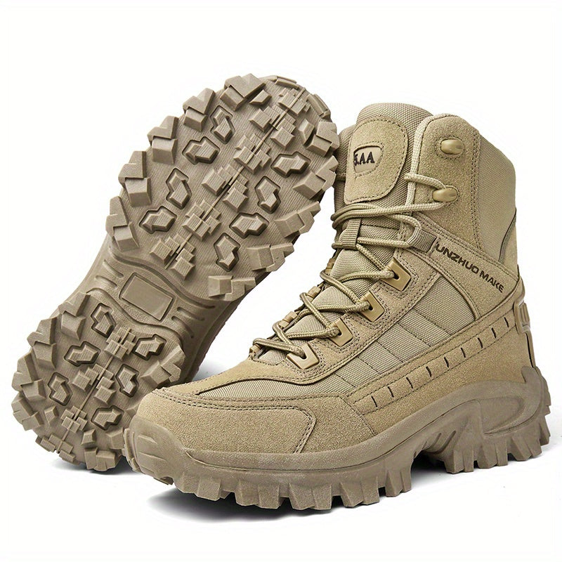 Mens Lightweight High Top Outdoor Boots