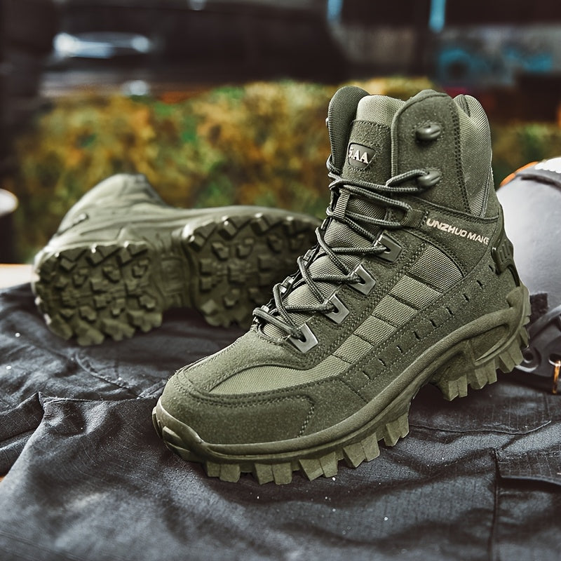 Mens Lightweight High Top Outdoor Boots