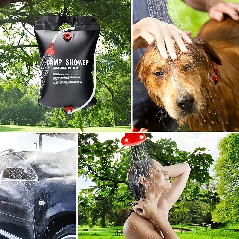 Portable Camping Shower Bag with Hose and Shower Head