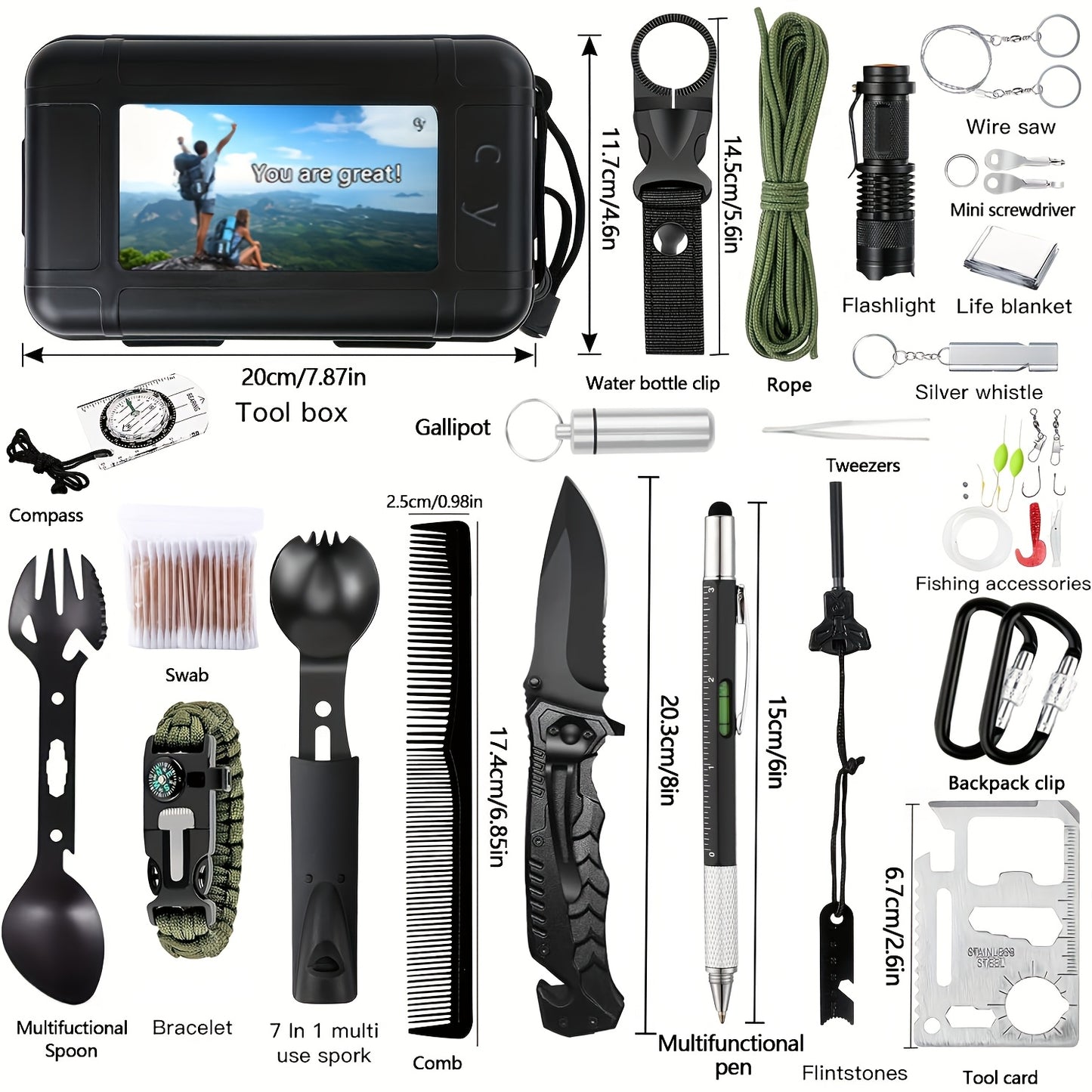 Survival Gear Emergency Kit