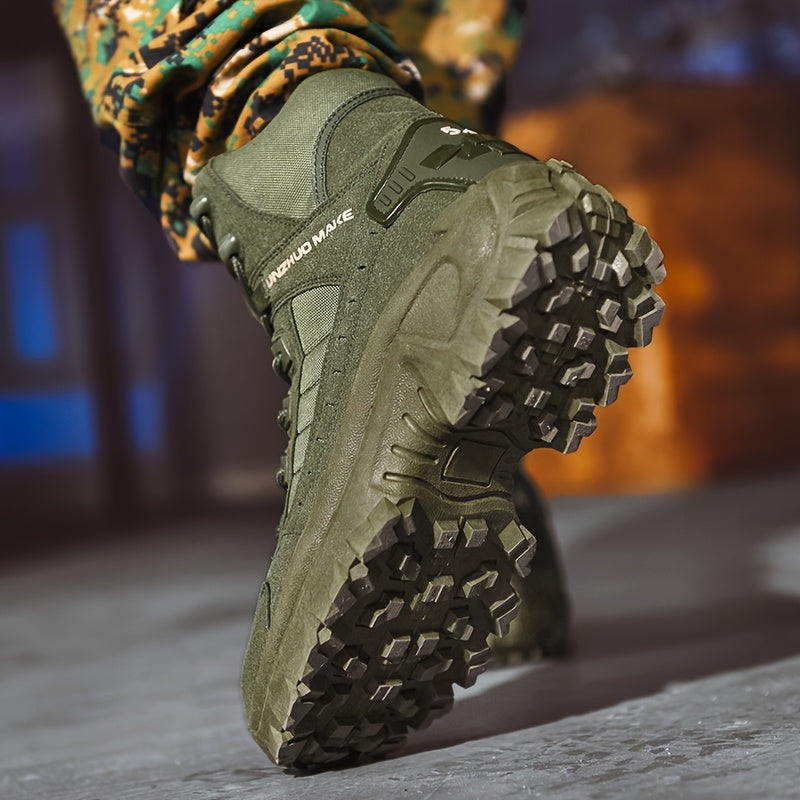 Mens Lightweight High Top Outdoor Boots