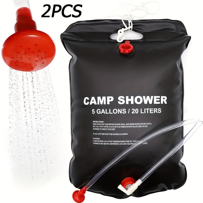 Portable Camping Shower Bag with Hose and Shower Head